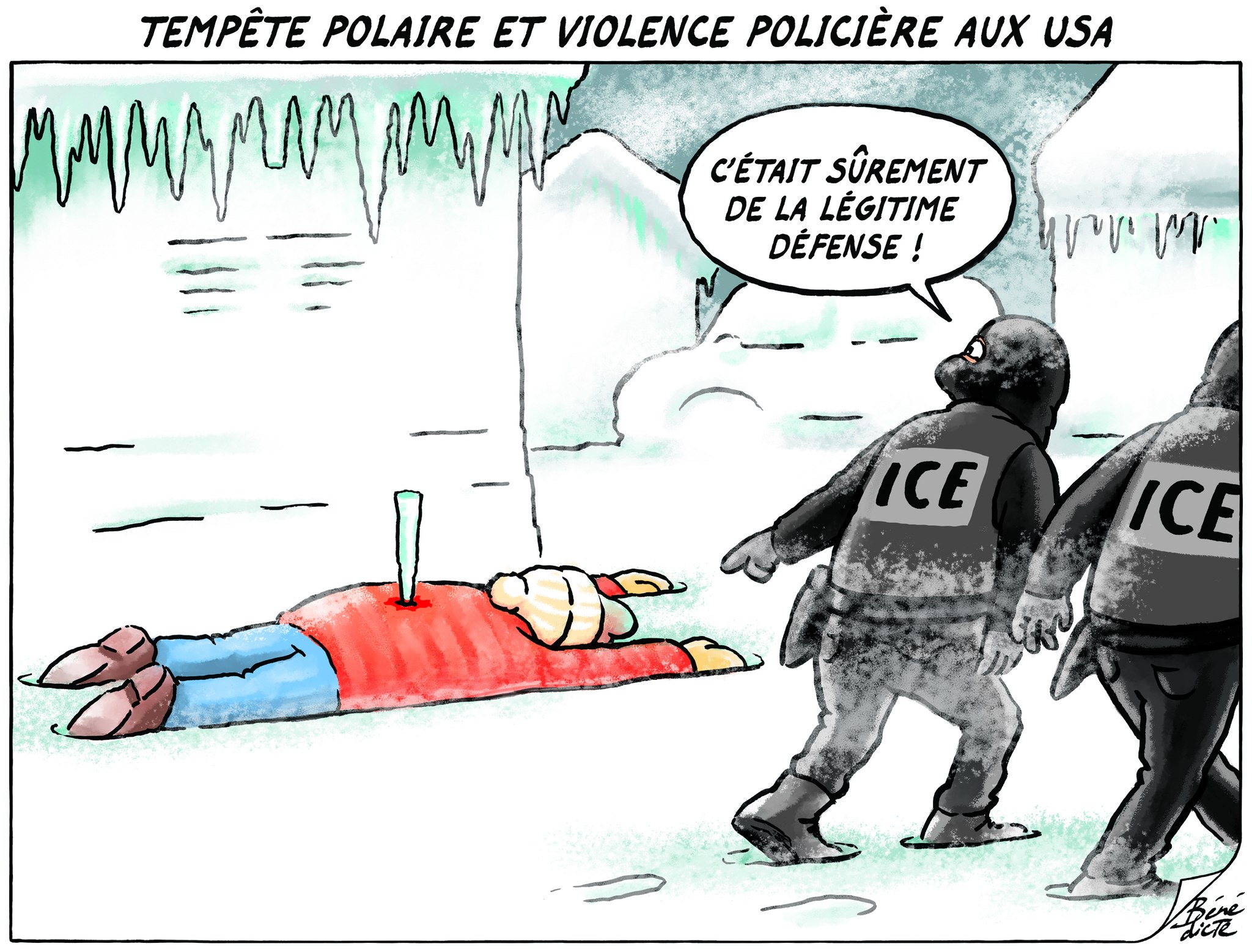 La ICE aux Etats-Unis, une marche vers la guerre civile ?